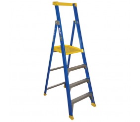 BAILEY 1.5m Fiberglass Platform Step Ladder