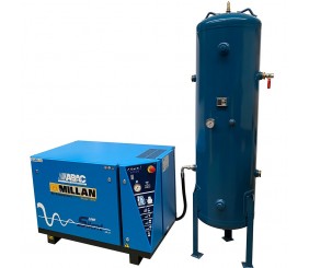 ABAC 10HP 300L Low Noise Compressor Set LN1000SET300