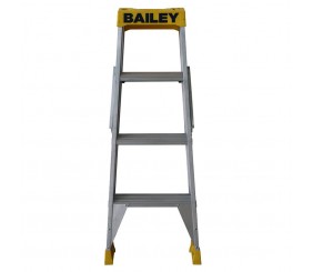 BAILEY 1.2m 150kg 4 Step Pro Double Sided Stepladder FS13961