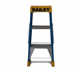BAILEY 0.9m 150kg Step 3 Pro Fibreglass Double Sided Ladder FS13977
