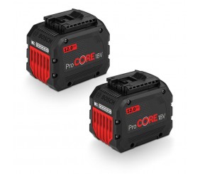 BOSCH ProCORE18V 2 x 12.0Ah Lithium-Ion Battery Kit 0615990M5L