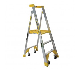 BAILEY 0.9m 170kg Aluminium Job Station Platform Stepladder