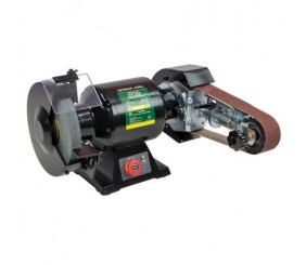 ABBOTT & ASHBY 8inch Dual Speed Bench Grinder w/ Aa362 Linishing Attachment AA362W8DS